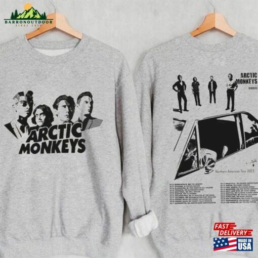 Am Album Arctic Monkeys Shirt Artic Monkey Tour 2023 Sweatshirt Hoodie