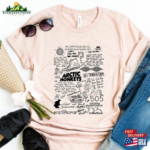 Am Shirt Vintage Music Band Arctic T-Shirt Sweatshirt Classic