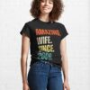 Amazing Wife Since 2009 13Th Wedding Anniversary 13 Years Classic T-Shirt Unisex Sweatshirt