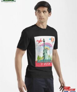 America New York City Active T Shirt Classic 3