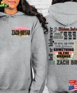 American Heartbreak Album Cover Printed Front And Back Sweatshirt Hoodie Zach Bryan 90S Rap Classic