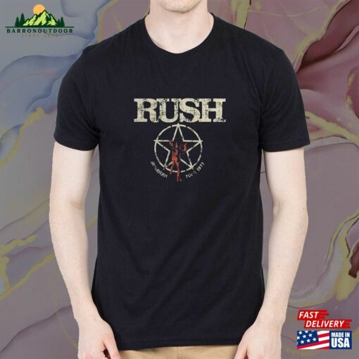 American Tour Rush Shirt Band Tee World Concert Unisex T-Shirt