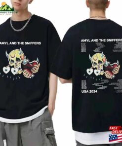 Amyl Amp The Sniffers Us 2024 Tour Shirt And Band Fan Hoodie Sweatshirt
