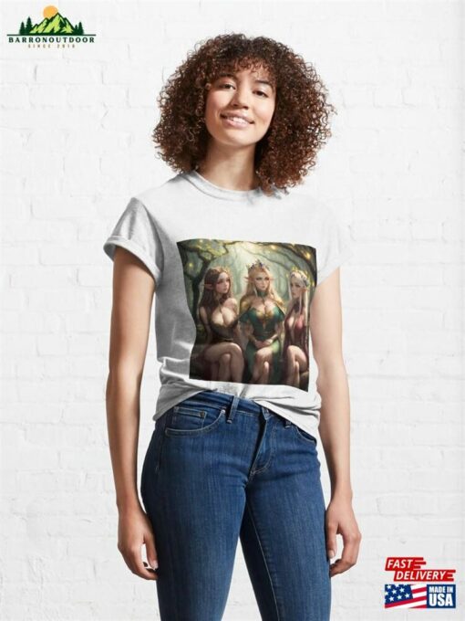 An Elven Mother And Her Daughters Classic T-Shirt