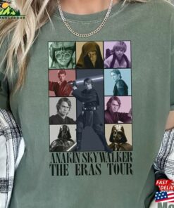 Anakin Skywalker The Eras Tour Shirt Star Wars Parody Comfort Colors T-Shirt Merch Sweatshirt Hoodie