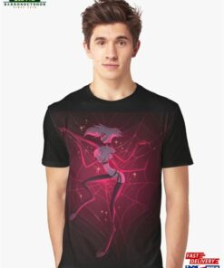 Angel Dust Hazbin Hotel Graphic T-Shirt Classic Angel Dust Hazbin Hotel Graphic T-Shirt Classic