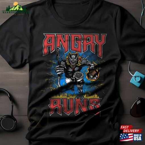 Angry Runs T-Shirt 2023 Tour Shirt Good Morning Football Sweatshirt Unisex