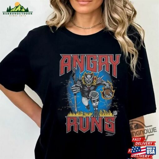 Angry Runs T-Shirt Sweatshirt Classic