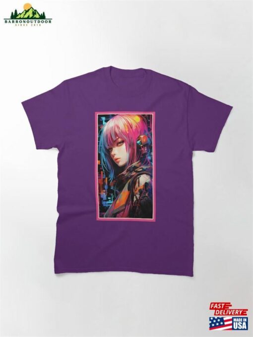 Anime Art Girl Quality Artwork Manga Pop Classic T-Shirt Hoodie