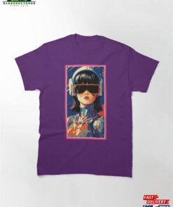 Anime Art Girl Quality Artwork Manga Pop Classic T-Shirt Unisex