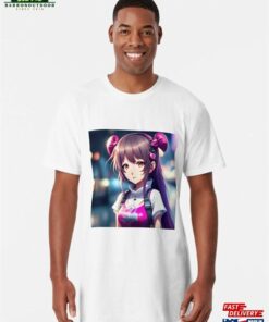 Anime Girl Long T-Shirt Sweatshirt