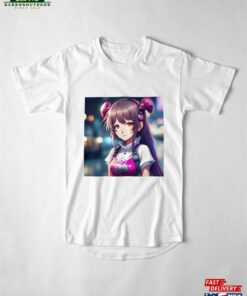 Anime Girl Long T-Shirt Sweatshirt 2 Anime Girl Long T Shirt Sweatshirt 3