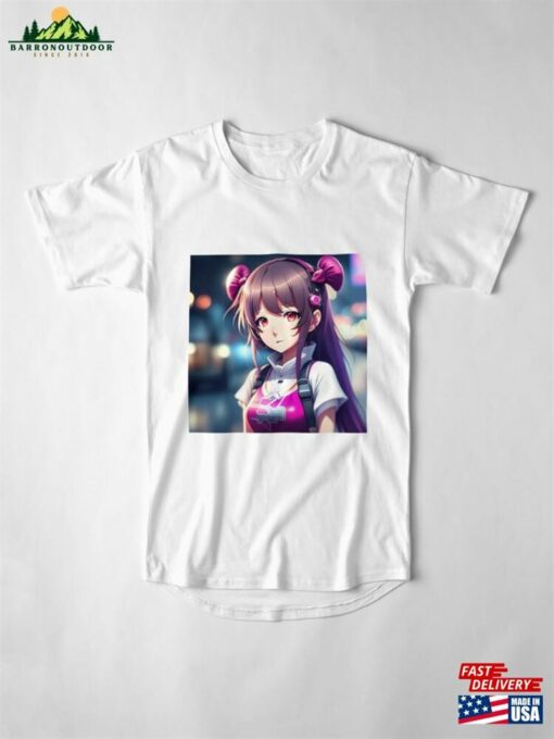 Anime Girl Long T-Shirt Sweatshirt