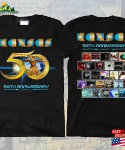 Anniversary Kansas Rock Band Tour Concert 2023 Shirt Another Folk In The Road 50Th T Shirt Sweatshirt 3