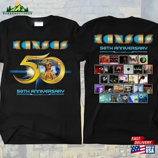 Anniversary Kansas Rock Band Tour Concert 2023 Shirt Another Folk In The Road 50Th T-Shirt Sweatshirt