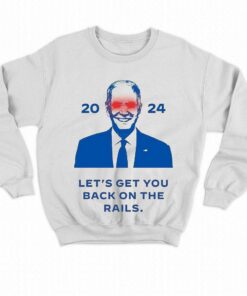 Joe Biden Dark Brandon 2024 Lets Get You Back On The Rails Shirt 3 Joe Biden Dark Brandon 2024 Lets Get You Back On The Rails Shirt 4