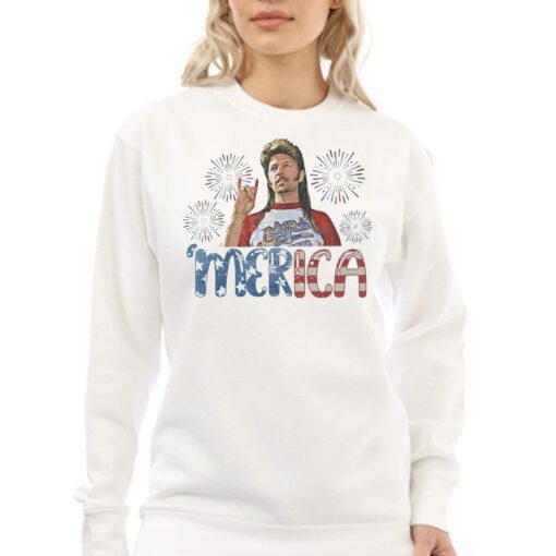 Joe Dirt Merica July 4th T Shirt Funny Joe Dirt Independence Day Shirt