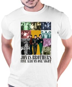 Jonas Brothers Five Albums One Night Shirt