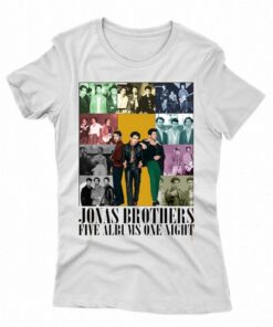 Jonas Brothers Five Albums One Night Shirt