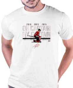 Jonathan Toews Oh Captain My Captain T-shirt