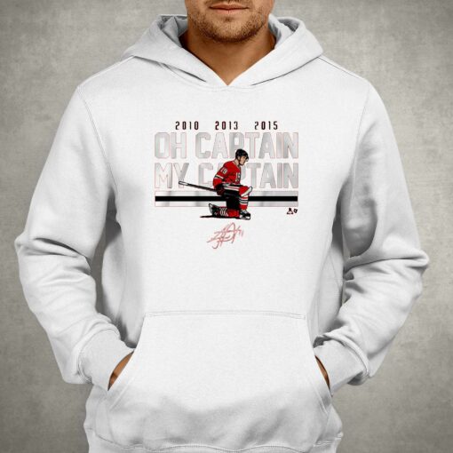 Jonathan Toews Oh Captain My Captain T-shirt