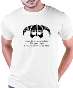 Jonesyspacecat I Used To Be An Adventurer Like You T-shirt