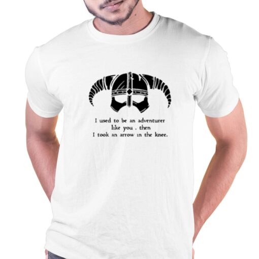 Jonesyspacecat I Used To Be An Adventurer Like You T-shirt