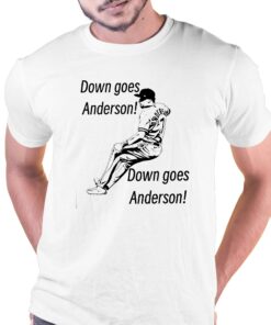 Jose Ramirez Down Goes Anderson T-shirt
