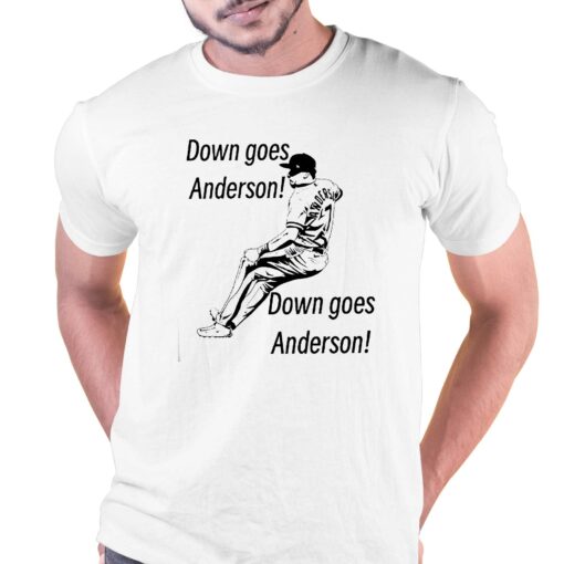 Jose Ramirez Down Goes Anderson T-shirt