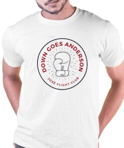 Jose Ramirez Down Goes Tim Anderson T-shirt