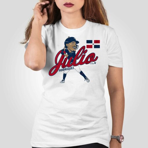 Julio Rodriguez Dr Caricature T-shirt