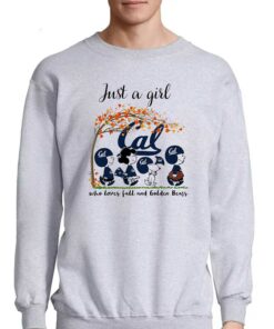 Just A Woman Who Loves Fall And California Golden Bears Peanuts Cartoon T-shirt 3 Just A Woman Who Loves Fall And California Golden Bears Peanuts Cartoon T shirt 4