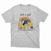 Just A Woman Who Loves Fall And Kent State Golden Flashes Peanuts Cartoon T-shirt