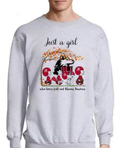 Just A Woman Who Loves Fall And Northern Illinois Huskies Peanuts Cartoon T-shirt 3 Just A Woman Who Loves Fall And Northern Illinois Huskies Peanuts Cartoon T shirt 4