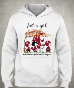 Just A Woman Who Loves Fall And Washington State Cougars Peanuts Cartoon T-shirt 2 Just A Woman Who Loves Fall And Washington State Cougars Peanuts Cartoon T shirt 3