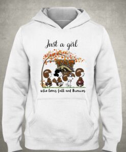 Just A Woman Who Loves Fall And Western Michigan Broncos Peanuts Cartoon T-shirt 2 Just A Woman Who Loves Fall And Western Michigan Broncos Peanuts Cartoon T shirt 3