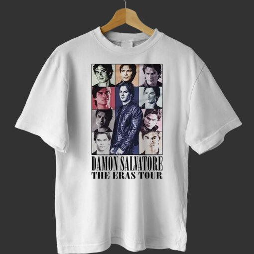 Justin Art Damon Salvatore The Eras Tour Shirt