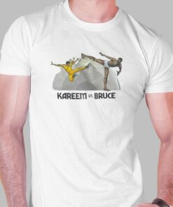 Kareem Abdul-jabbar Kareem Vs Bruce Shirt Kareem Abdul-jabbar Kareem Vs Bruce Shirt