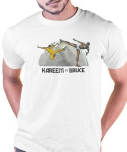Kareem Abdul-jabbar Vs Bruce Lee Shirt Kareem Abdul-jabbar Vs Bruce Lee Shirt