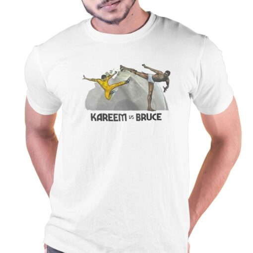 Kareem Abdul-jabbar Vs Bruce Lee Shirt