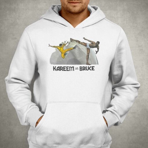 Kareem Abdul-jabbar Vs Bruce Lee Shirt