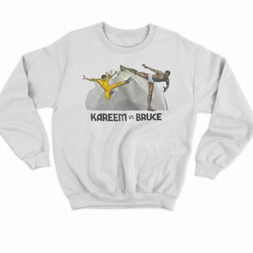 Kareem Abdul-jabbar Vs Bruce Lee Shirt