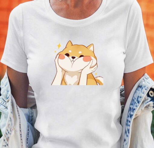 Kawaii Shiba Inu T-shirt Classique