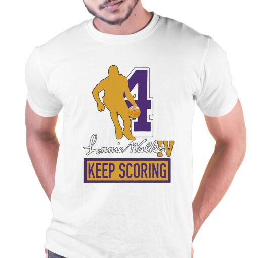 Keep Scoring Lonnie Walker Iv Los Angeles Lakers Shirt