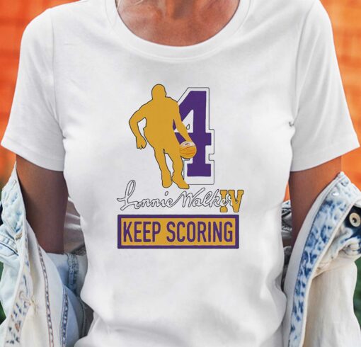 Keep Scoring Lonnie Walker Iv Los Angeles Lakers Shirt