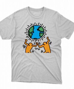 Keith Haring Earth Day Artwork T-shirt Keith Haring Earth Day Artwork T-shirt