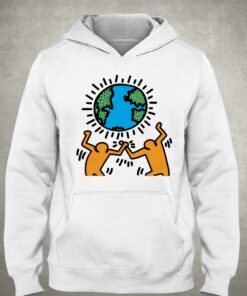 Keith Haring Earth Day Artwork T shirt 3