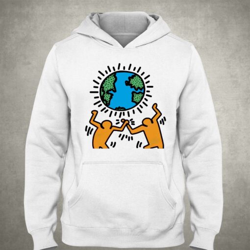 Keith Haring Earth Day Artwork T-shirt