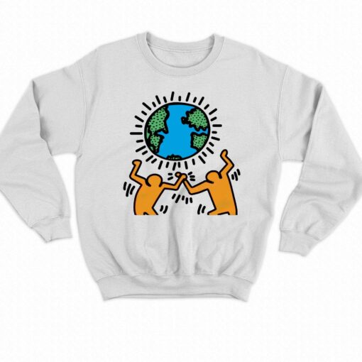 Keith Haring Earth Day Artwork T-shirt