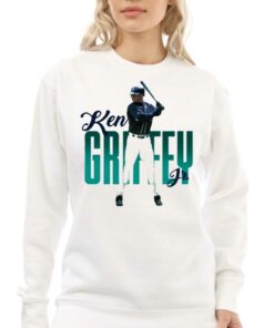Ken Griffey Jr Seattle Mariners Baseball T shirt 4